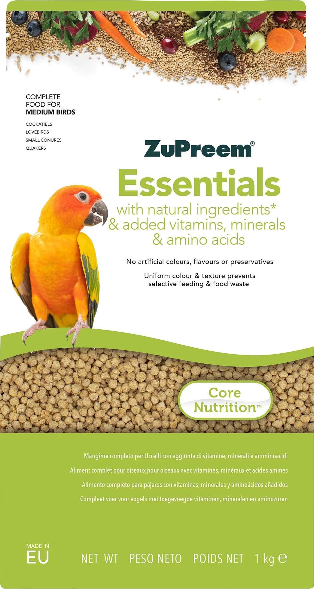 ZuPreem Natural Medium 1,13 kg